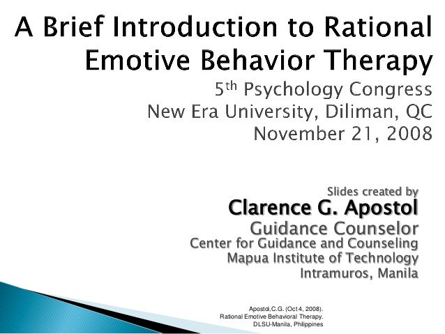 The Practice Of Rational Emotive Behavior Therapy Pdf